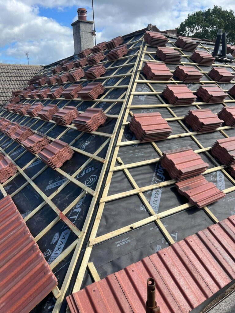 Roof tile replacement Cumbernauld